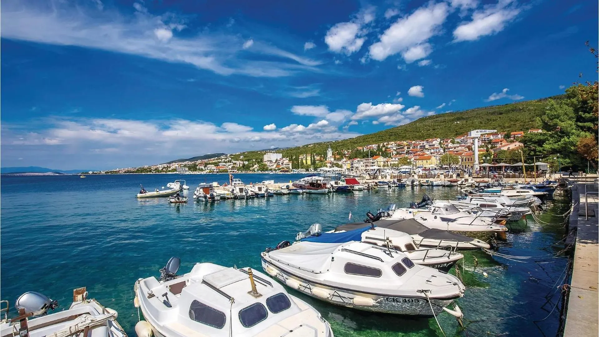 Lovely Apartment In Selce With House Sea View